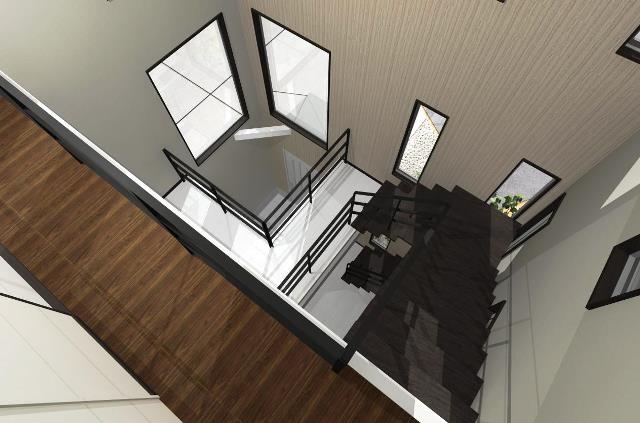 愛知県小牧市 木造3階建注文住宅プラン！デザインファーストのご提案！