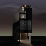 兵庫県東灘区 4層ＲＣ壁式工法で狭小住宅プラン！デザインファーストのご提案！