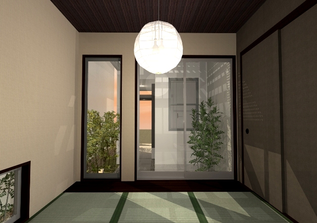 京都府宇治市 無垢床材の温もりがある家注文住宅プラン！デザインファーストのご提案！