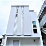 京都府京都市右京区・木造3階建　耐震等級2のデザイン住宅