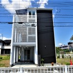 埼玉県川口市鳩ケ谷の木造3階建てこだわりの狭小住宅