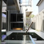 注文住宅 デザイナーズ住宅 京都 中庭,パティオよりアプローチを！