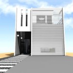 注文住宅 モダン住宅 京都市 北区 上賀茂 狭小住宅 デザイナーズ住宅 一級建築士