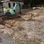 注文住宅 モダン住宅 工事中