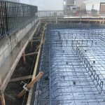 埼玉県朝霧市 注文住宅 モダン住宅 工事中 工事写真