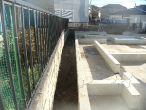 注文住宅 モダン住宅 工事中