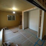 注文住宅 モダン住宅 工事中