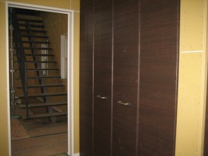 埼玉県朝霞市の注文住宅 建具の施工が完了しました