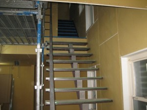 埼玉県朝霞市の注文住宅 階段・バルコニー・吹抜けの手摺取り付けが完了しました