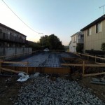 基礎工事 鉄筋工事 鉄筋検査完了