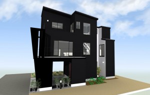 小さな敷地目いっぱいに！建蔽率60％でも90％近い注文住宅を建てる！
