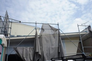 埼玉県さいたま市岩槻のガレージハウス・工事中!