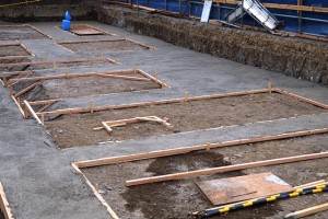 京都市北区|鉄筋コンクリート打ちっぱなし注文住宅|RC造|基礎工事|