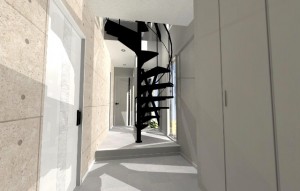 和風モダン注文住宅,京都市東山区の狭小住宅,螺旋階段のある木造3階建て|定3組様　注文住宅見学会・予定！！