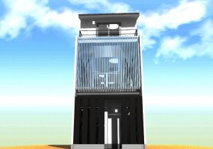 限定3組様！注文住宅見学会！和風モダン注文住宅,京都市東山区の狭小住宅,螺旋階段のある木造3階建て注文住宅