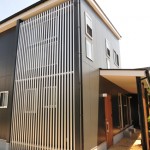 滋賀県 長浜市 和モダン 一級建築士事務所 デザイナーズ住宅 注文住宅 モダン住宅 アルミ格子 高級住宅