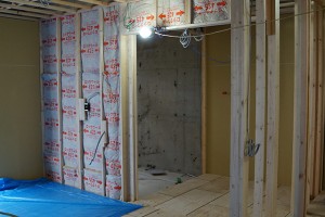 京都市下京区の改修工事 - 2階内部 施工中 -