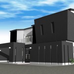 愛知 名古屋 注文住宅 モダン住宅 愛知県 小牧市 二世帯 デザイナーズ住宅