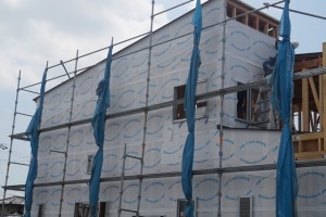 滋賀県東近江市八日市 和モダンの注文住宅 木工事