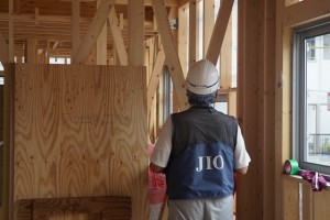 滋賀県東近江市八日市の和モダン注文住宅 中間検査