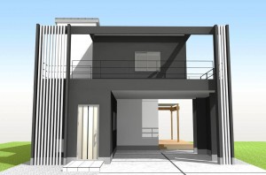 かっこいい家｜滋賀県東近江市八日市のモダンな注文住宅 竣工！