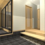 京都府 京都市 伏見区 和風モダン 二世帯 デザイナーズ住宅 一級建築士 高級住宅 玄関ホール