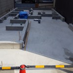 京都府 京都市 右京区 西京極 注文住宅 モダン 狭小住宅 基礎工事