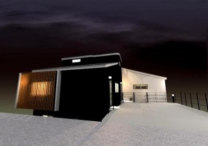 京都市 伏見区 高低差の土地 和風モダン デザイン デザイナーズ住宅 おしゃれな家