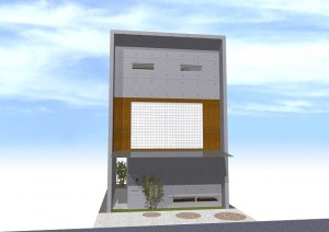 デザインファースト一級建築事務所,工務店の注文住宅 モダン住宅!京都市南区の注文住宅プラン!