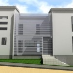 滋賀県 大津市 地下駐車場のある二世帯注文住宅プラン！デザインファーストのご提案！
