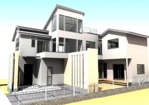 デザインファースト一級建築事務所,工務店の注文住宅 モダン住宅!京都市山科区の木造2階建て住宅プラン!