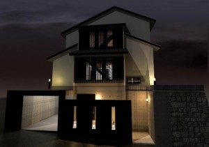 京都市山科区の窓から景色が一望できる和モダン注文住宅プラン!