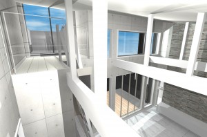滋賀県大津市の高低差のある敷地にスタイリッシュなデザイナーズ住宅プラン！|デザインファースト一級建築事務所,工務店