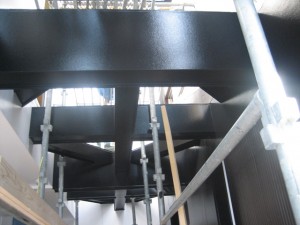 京都府京都市右京区西京極のモダンな狭小注文住宅 外部塗装工事