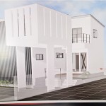 愛知県名古屋市天白区のモダンなデザイナーズ住宅