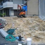 滋賀県 ,大津市 ,湖城が丘 ,デザイナーズ住宅 ,基礎工事