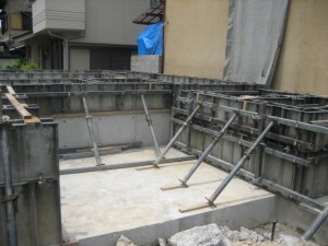 まもなく上棟致します|滋賀県大津市湖城が丘にルーフバルコニーから琵琶湖の花火が見えるデザイン注文住宅