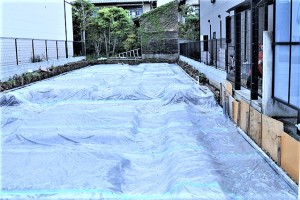 京都市北区の注文住宅|基礎工事