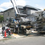 京都,注文住宅,工事,基礎,コンクリート打設,,滋賀,注文住宅,モダン住宅,デザイナーズ住宅,一級建築士事務所