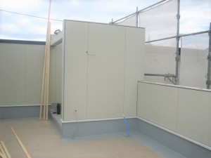 京都市北区紫竹の注文住宅・工事中・造作