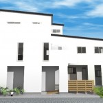 モダン住宅,一級建築士事務所,介護,介護住宅,京都市,敷地20坪以下,狭小地,広く見える,日差しが入る,狭小住宅,注文住宅,デザイナーズ住宅,狭小住宅,和モダン