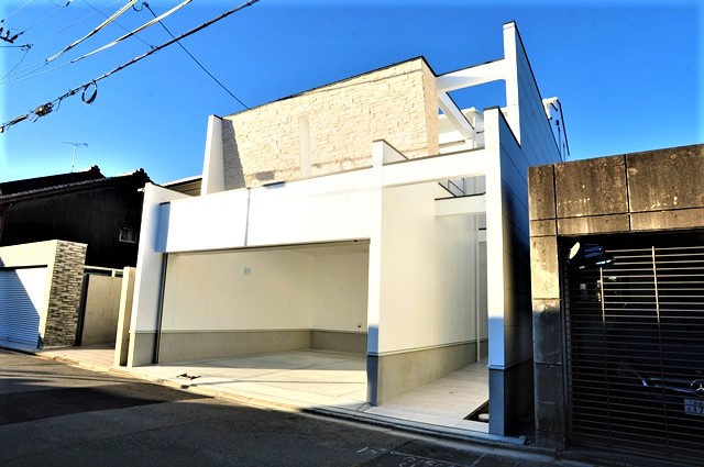 京都市北区紫竹のモダンな注文住宅 一級建築士事務所のこだわりの家づくり デザイナーズ住宅