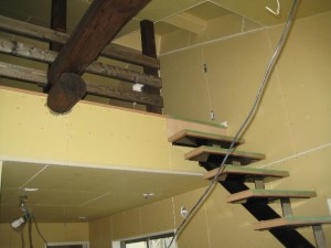 無塗装サイディング貼・木部塗装・パテ処理・京都市西京区リフォーム