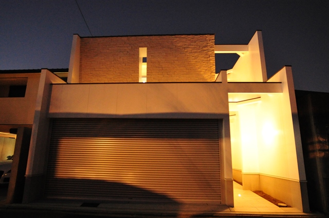 京都市北区紫竹　PIN工法木造2階建　二世帯　和モダンの家