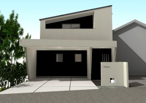 注文住宅プラン！高低差,傾斜地のデザイナーズ住宅｜注文住宅のデザインを考える!和風住宅,洋風住宅,モダン住宅,シンプル,ガレージハウス,中庭,パティオのある家,狭小住宅