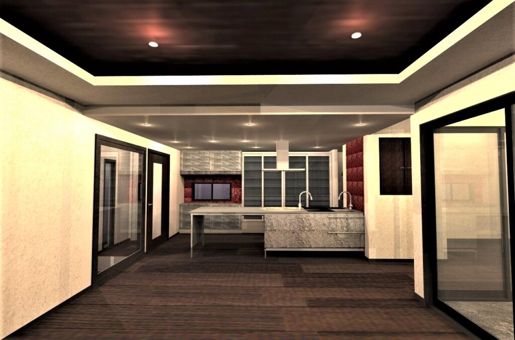 各室もすべて無垢フローリング