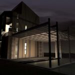 京都市右京区注文住宅の外観