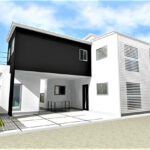 京都府城陽市で既存の擁壁を撤去された計画住宅