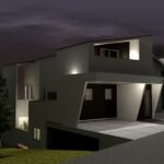 注文住宅の高級感あふれる外観