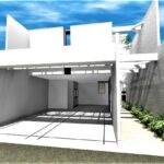 白い外観の高性能注文住宅